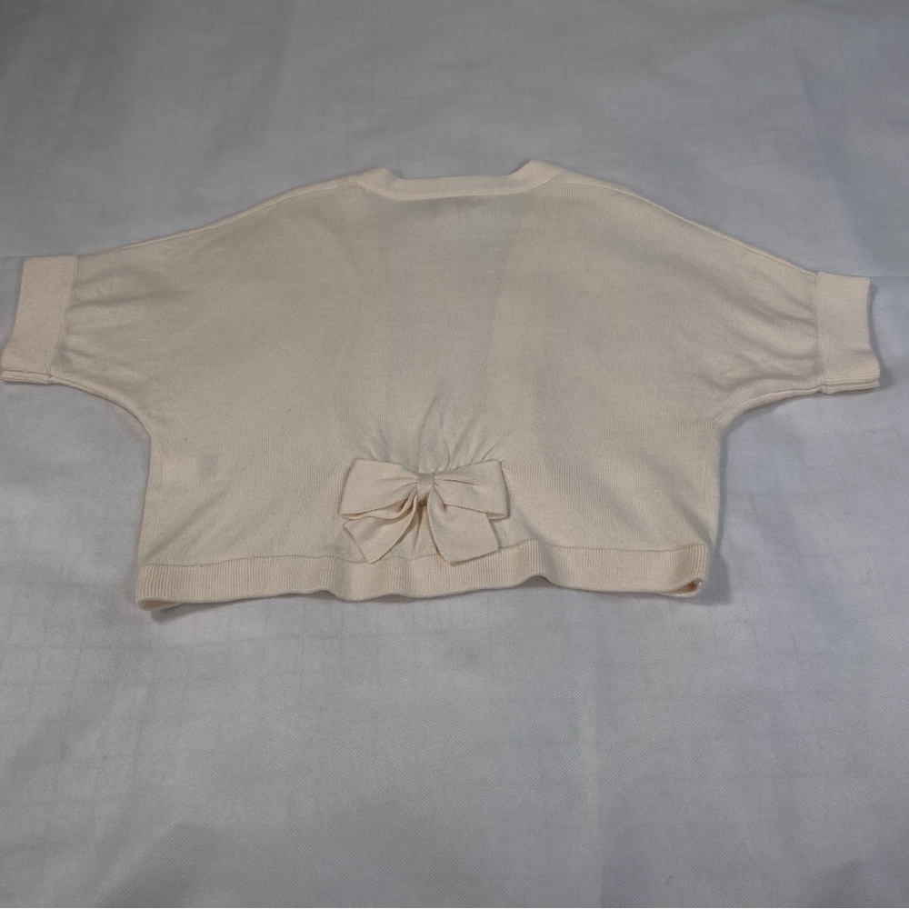Banana Republic Cropped Bolero Sweater Sz S - Picture 2 of 9